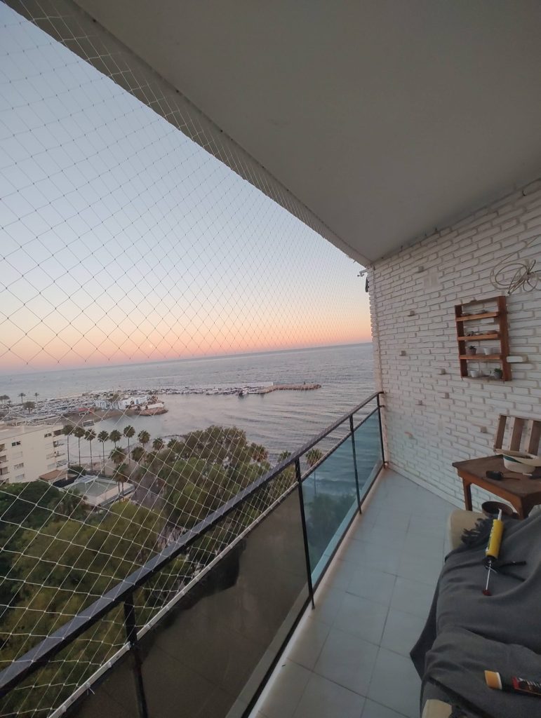 Atardecer junto al mar